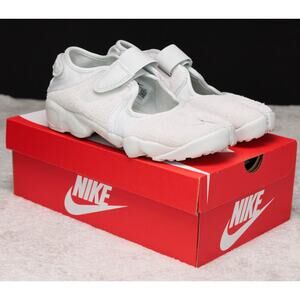 Nike Air Rift Photon Dust Summit White Grey Suede Womens 9 Mens 7.5 HQ1474-001
